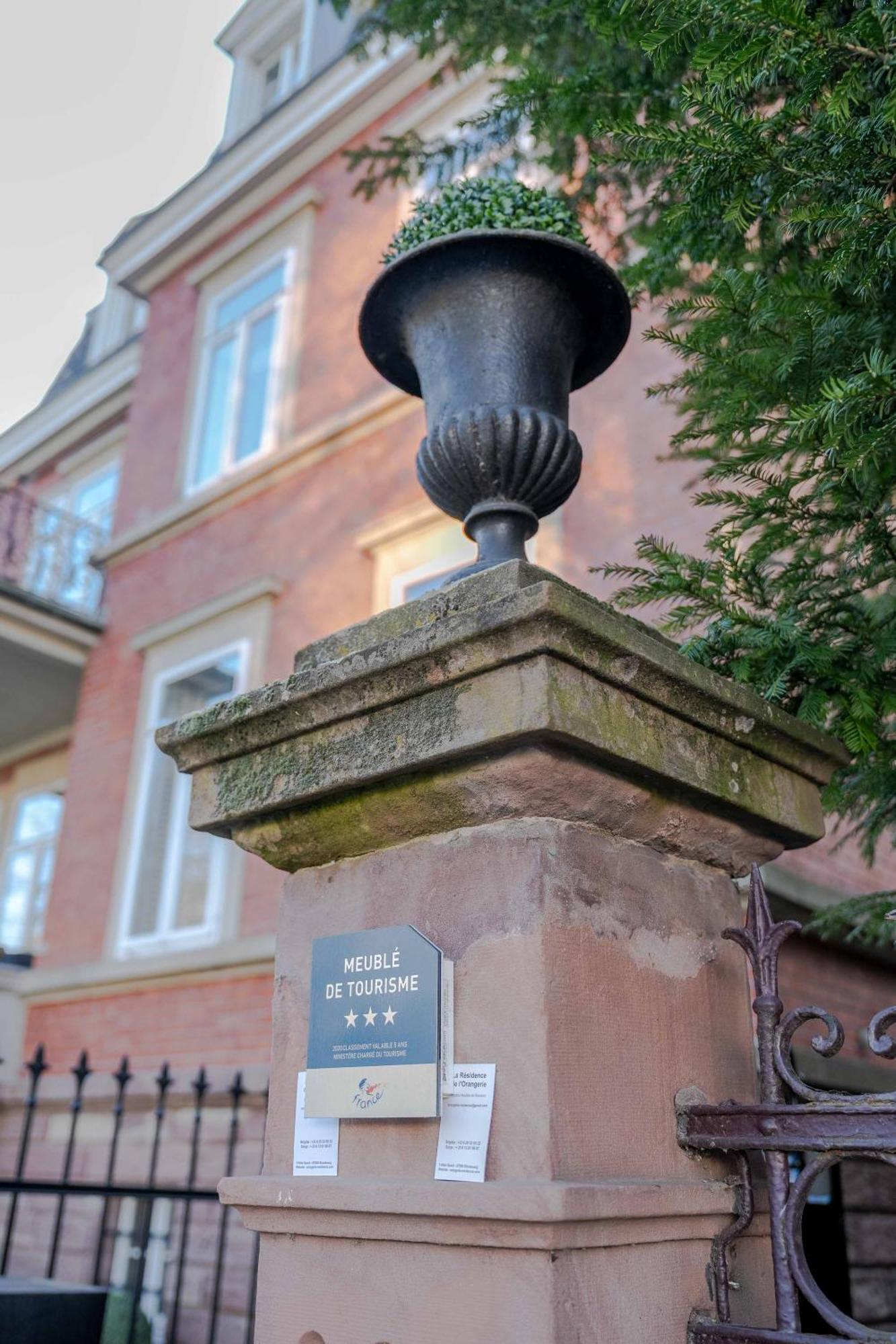 La Residence De L'Orangerie Strasbourg Exterior foto